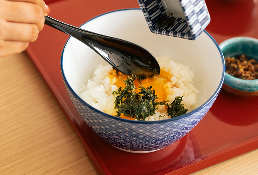 卵かけ御飯本舗／卵かけ御飯 トッピング